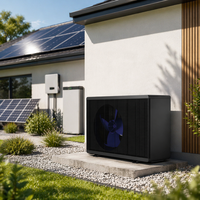 Fabricant OEM ODM – Pompe à chaleur air-eau à onduleur R290 avec contrôle intelligent IoT, classe d'efficacité énergétique, 6 kW, chauffage, refroidissement, ECS