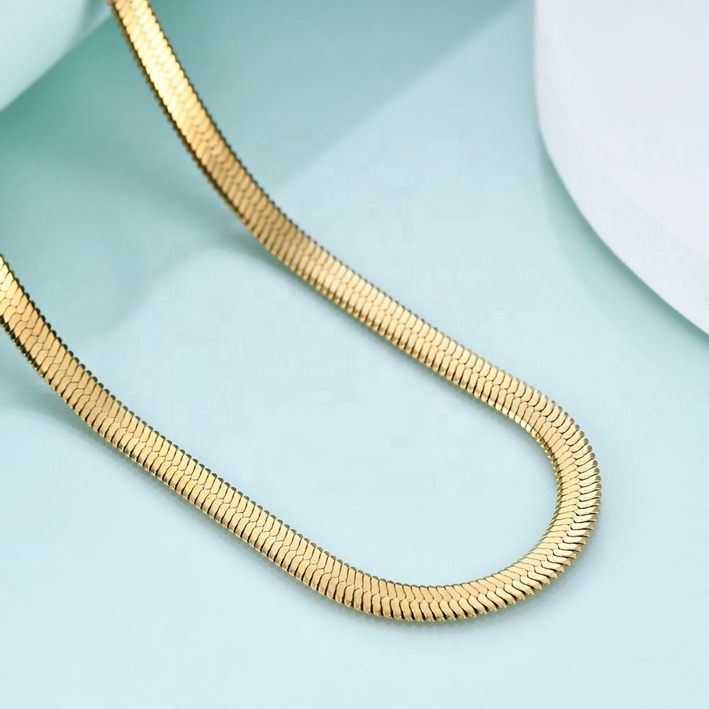 Collana Serpente Oro 18K In Acciaio - Foto 11