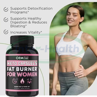 Ausreson OEM Vegan Keto Burn Diet Bhb Capsule Produits Alimentaires Complément Minceur Rapide Brûle-Graisse Capsules Keto Bhb Nuit