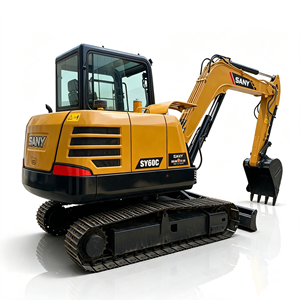 Used SANY SY60C <b>Mini</b> Crawler Excavator, 6 Ton Small Hydraulic Digger With Yanmar Engine For Urban & Farm Construction - Product Image 1