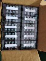 Bloque de Terminales Fijo de Alta Corriente TC STB-1005, Caja de Distribución con Conexión por Tornillo, Bloque de Terminales de 5 Polos, 100A, 600V, Conector de Cables