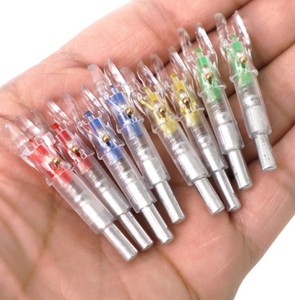 Thắp sáng mũi tên nocks sáng mũi tên Nock cung chuỗi gây nên ánh sáng tự động với chuyển đổi S 6.2mm/.245 "bắn cung mũi tên đuôi - Product Image 4