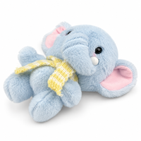 Boneka Gajah Biru Penghasil Gelembung, Mainan Interaktif, Gantungan Tas dan Rantai, Hadiah Seru untuk Anak Perempuan