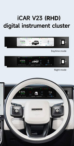 Pantalla LCD de 11.26 Pulgadas para Panel de Instrumentos Audiosources con Resolución de 1920x440 y Modo Día/Noche para Actualización de Automóviles Chery Icar V23 - Product Image 2
