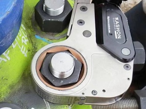 Clé dynamométrique hydraulique à cliquet hexagonal à profil bas, 244 Nm à 39585 Nm, 10000 psi, interchangeable avec les clés Hytorc - Product Image 3