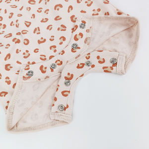 Pinuotu Baby Allover Vest Romper 6-9 <span class=keywords><strong>Meses</strong></span> Leopard Printed Tank Body Suit Bundle Shortie Bubble Onesie <span class=keywords><strong>para</strong></span> niños pequeños - Product Image 5