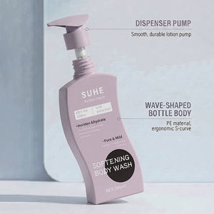 Bouteille vide carrée en plastique HDPE de 300 ml avec pompe à pression pour <span class=keywords><strong>shampoing</strong></span>, gel douche, lotion, parfum, huile essentielle, sérum de soin de la peau - Nouveauté en gros - Product Image 3