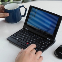 UGAME Pocket Mini-Laptop 7-Zoll-Touchscreen Celeron J3455 8GB RAM 2TB SSD-Notebook-Computer 2.0MP Webcam Netbook Win 10