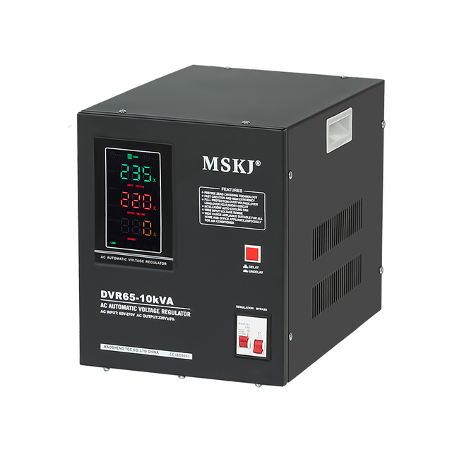 DVR Single Phase Low Input 65V-270V Stabilizer 220v Voltage Regulator 10000W 8000W 5000W Stabilizer Voltage Regulator