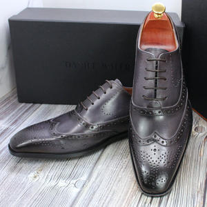 Zapatos Oxford Transpirables de Talla Grande para Hombre, Diseño Nuevo, Material de Piel de Vaca, Adecuados para Ocasiones Formales, de Negocios y Casuales - Product Image 2