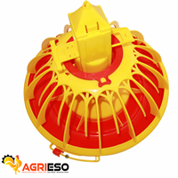 Mangeoire réglable pour poulets de chair, équipement avicole automatique