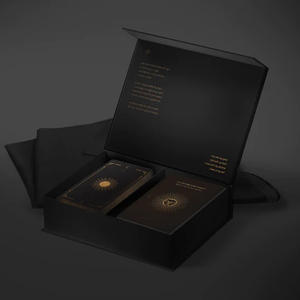 Venta al por mayor de <span class=keywords><strong>tarot</strong></span> personalizado con impresión de juego de cartas, compra de <span class=keywords><strong>tarot</strong></span> mágico de lujo personalizado con caja - Product Image 4