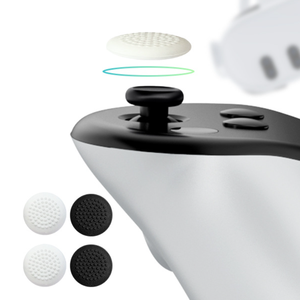 Ensemble d'accessoires de jeu <span class=keywords><strong>Film</strong></span> trempé pour masque oculaire Thumb Grips Case for Meta Quest3 Headset Head Strap Case Screen Protector Joystick - Product Image 6