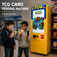 Distributeurs automatiques TCG à écran tactile 32 pouces certifiés CE/FCC/RoSH/UKCA, paiement sans espèces, couleur personnalisée pour la vente de paquets de cartes et de boîtes