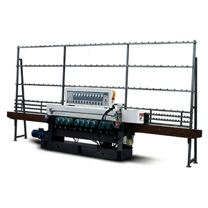 Máquina biseladora de vidrio de 10 motores para procesamiento de ángulos y cantos de vidrio, ¡gran oferta! - Product Image 1