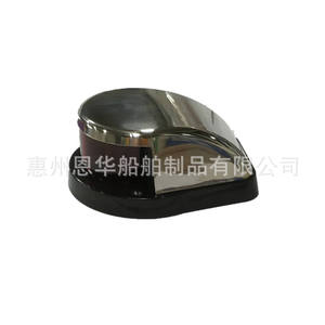 12VDC LED Navigation Indicator Lights Stainless Steel <b>Caps</b> Red + Green Bow Lights for Yacht <b>Marine</b> Navigation Parts Accessories - Product Image 3