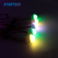 Lumières LED RGB SMD de haute qualité 26 mm, entrée DC12V, indice de protection IP67, puce Sanan, éclairage décoratif extérieur à intensité variable