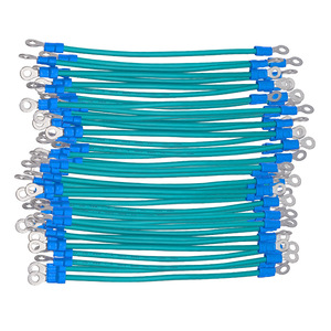 Ring <b>Terminals</b> Pure Copper 1-Core RV2-4S Insulated Wire Custom Made For Electrical Connections - Product Image 4