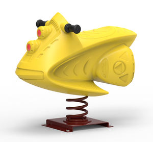 Nouveau design amusant Cartoon Animal Rocker pour les enfants pour jouer en plein air dans le parc au printemps - Product Image 2