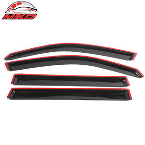 For Honda Pilot 03-08 <b>Window</b> Visors Acrylic Windshield <b>Sun</b> <b>Shade</b> Smoke Car Door Side <b>Window</b> Protection 4PCS - Product Image 4