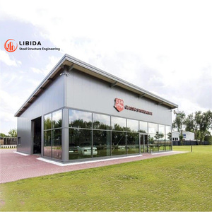 Design moderno 4s Showroom Multi piano centro commerciale autorizzato centro di servizio prefabbricato in acciaio edificio sala espositiva - Product Image 6