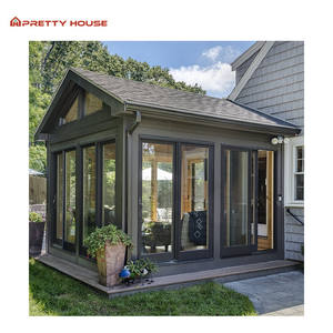 <span class=keywords><strong>Casa</strong></span> de jardín de cristal de último diseño con terraza acristalada con marco de aluminio - Product Image 4