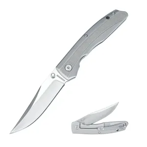 Fabbricazione coltello pieghevole tattico di sicurezza all'aperto autodifesa Wilderness campeggio sopravvivenza caccia coltelli da tasca