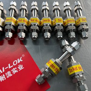 Conector Dieléctrico NAI LOK SS316 para Cromatografía de Gases, Conector de Instrumentación de Laboratorio de <span class=keywords><strong>Ultra</strong></span> Alta Pureza, Unión de <span class=keywords><strong>1</strong></span>/<span class=keywords><strong>8</strong></span>" <span class=keywords><strong>1</strong></span>/4" 6mm - Product Image 1