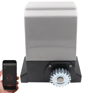 Automatic sliding gate opener motor with 2 Remote Controls