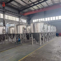 Cuve de fermentation hygiénique de bière de brassage artisanal de brasserie en acier inoxydable 300L 400L certifiée CE avec intérieur poli