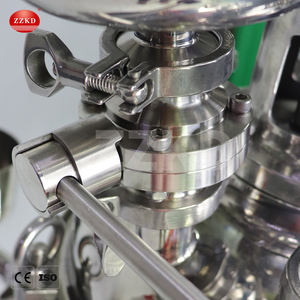 Cuve de mélange chimique en acier inoxydable à agitation électrique et chauffage par lots, Réacteur chimique - Product Image 6