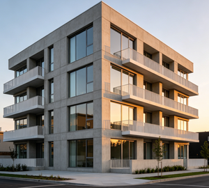 Condominio Prefabricado Moderno de Cuatro, Cinco y Seis Pisos, Ecológico, Aislado, de Alta Gama, Bloque Residencial, Apartamento de Acero de Lujo - Product Image 4