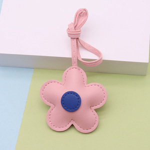 Porte-clés créatif en <span class=keywords><strong>cuir</strong></span> motif pingouin de dessin animé, pendentif de sac, décoration suspendue, accessoires de vêtements, cadeau, porte-clés - Product Image 4