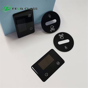 Protection en verre trempé incurvé 2.5D personnalisée pour bracelet intelligent, écran tactile semi-transparent plaqué - Product Image 2