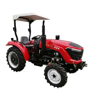 4wd Nieuwste Mini 4X4 Tractor Landbouw Farm Tractor 50hp 60hp Compacte Tractor Met Voorlader En Graafmachine