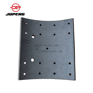 CYZCYHリアブレーキシューズライニング1471260930 17個のナット穴と2個のセンサー穴220mm幅 - Product Image 2