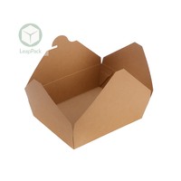 Boîtes rigides écologiques de qualité alimentaire pour salades, pâtes, plats à emporter, emballage alimentaire pour chewing-gum, sucre, lait