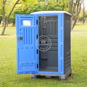 Prix des toilettes portables d'extérieur 2025 en plastique HDPE avec pompes à pied et grands réservoirs de déchets - Product Image 1