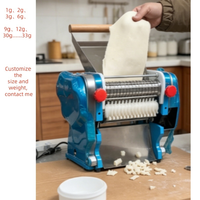 Machine de portionnement automatique de pâte à haute efficacité pour la production de pâtisserie, de pizzas et de bagels, avec contrôle de poids réglable