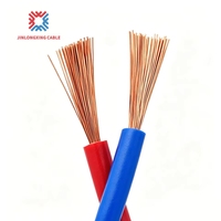 Feuerbeständiger NH-RVS Twisted-Pair Flexibler Kupfer-Elektrokabel PVC-Isoliert für Alarmsystem-Signalübertragung