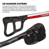 Manillar Profesional TOSEEK para Contrarreloj, 31.8mm 340mm, Barra Aerodinámica de Carbono para Bicicleta de Carretera, Triatlón, Piezas de Alta Rigidez