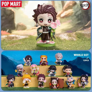 PopMart Demon Slayer Birth Flower Series Blind Box Guess Bag Mystery Box Toys Doll Cute Anime Figure - Product Image 2