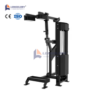 Appareil de musculation professionnel à charges sélectionnables pour les mollets debout, avec empilages de 300 lb