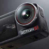 Kamera Olahraga Bekas Action 5 Standard Edition 4K HD Stabilisasi Layar Ganda Kamera Vlog