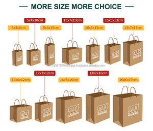 ถุงช้อปปิ้งกระดาษคราฟท์สีขาวพร้อมโลโก้พิมพ์ที่จับสำหรับโปรโมชั่นซูเปอร์มาร์เก็ต - Product Image 3