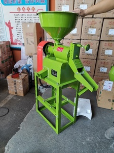 新型电动碾米机家用小型电机和发动机驱动谷物脱粒机，容量300公斤/小时，适用于水稻、小米、大豆 - Product Image 4