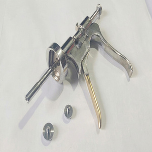 Seringue intraligamentaire DAVICON / Pistolet de type TRALIG 1,8 ml en acier inoxydable, instrument chirurgical manuel DE-484 certifié CE - Product Image 1