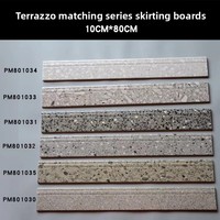 Carreaux de bordure en céramique effet bois blanc pour salon, plinthes grises modernes, résistantes à l'usure, finition mate, pour intérieur
