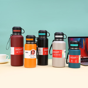 800ml Sports 316 Stainless Steel Insulated <b>Cup</b> With <b>Tea</b> Separation <b>Large</b> Capacity Office <b>Tea</b> <b>Cup</b> With Lid <b>Cup</b> And String Handle - Product Image 6