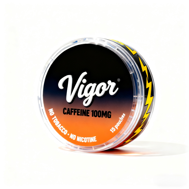 Vigo Customized 200mg Caffeine Oral Energy Nootropic Pouches Effective Nicotine-free Substitutes Caffeine Pouches